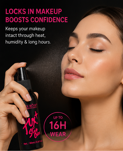 MISS ROSE Fix Stay Over Makeup Setting Spray