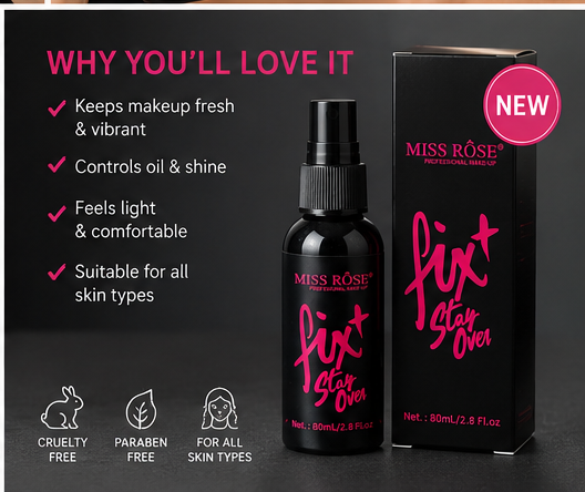 MISS ROSE Fix Stay Over Makeup Setting Spray