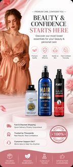 FORT Minoxidil Hair Growth Spray - Hair Tonic for Hair Care and Hair Growth - Premium Hair Care Product Women and Men all Hair Types