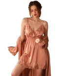 Sleepwear Night Dress Set | Pink