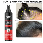 FORT Minoxidil Hair Growth Spray - Hair Tonic for Hair Care and Hair Growth - Premium Hair Care Product Women and Men all Hair Types